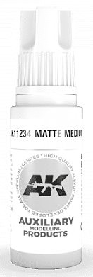 AK Matte Medium Paint 17ml Bottle Hobby and Model Acrylic Paint #11234