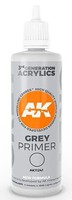 AK Grey Primer 100ml Bottle Hobby and Model Acrylic Paint #11241