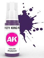 AK Color Punch- King Purple 3G Acrylic Paint 17ml Bottle