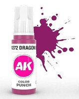 AK Color Punch- Dragon Blood 3G Acrylic Paint 17ml Bottle