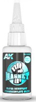 AK Magnet Cyanocrylate Glue 20g Bottle Hobby and Plastic Model Cement #12015