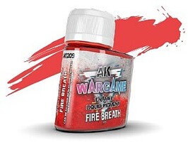 AK Fire Breath Enamel Liquid Pigment (35ml Bottle) Hobby and Model Enamel Paint #1209