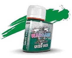 AK Green Oxide Enamel Liquid Pigment (35ml Bottle) Hobby and Model Enamel Paint #1212