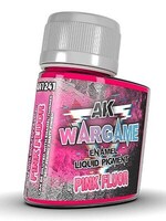 AK Pink Fluorescent Pigment 35ml Bottle Hobby and Model Enamel Paint #1241