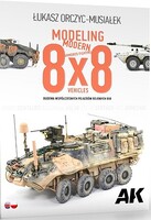 AK Modeling Modern Armored Fighting 8x8 Vehicles Book (Semi-Hard Cover)