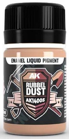 AK Rubble Dust Liquid Pigment 35ml Bottle Hobby and Plastic Model Enamel Pigment #14005