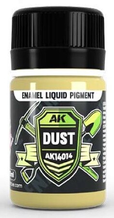 AK Dust Liquid Pigment 35ml Bottle Hobby and Plastic Model Enamel Pigment #14014