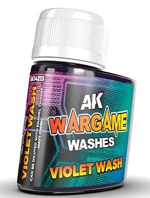 AK Violet Wargame Wash 35ml Bottle Hobby and Plastic Model Enamel Paint #14213