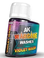 AK Violet Wargame Wash 35ml Bottle Hobby and Plastic Model Enamel Paint #14213
