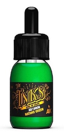 AK Inks- Nature Green Acrylic 30ml Bottle