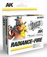 AK Inks- Radiance & Fire Acrylic Set (3 Colors) 30ml Bottles