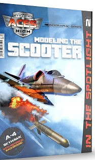 AK Monographic Series- Modeling The Scooter A4 Skyhawk Book