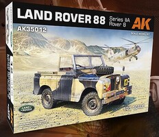AK 1/35 Land Rover 88 Series IIA Rover 8 Vehicle (Plastic Kit)