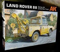 AK 1/35 Land Rover 88 Series IIA Crane-Tow Truck (Plastic Kit)