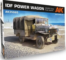 AK 1/35 IDF Dodge Power Wagon WM300 Cargo Truck w/Winch (Plastic Kit)
