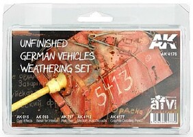 AK Unfinished German Vehicles Weathering Set