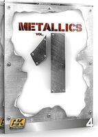 AK Metallics Vol.1 Learning Series Book How To Model Book #507