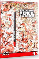 AK Learning Series 13- Weathering Pencil Techniques Book