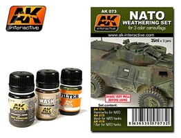 AK NATO Camouflage Enamel Paint (74, 75, 76)