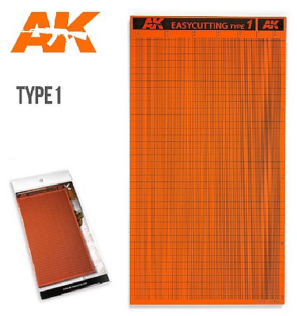AK Easy Cutting Type 1 Board Hobby and Model Cutting Mat #8056