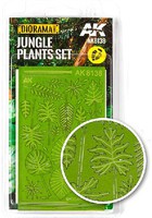 AK Realistic Jungle Plants set Plastic Model Military Diorama #8138