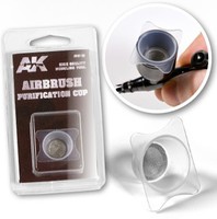 AK Airbrush Purification Cup 21mm Diameter Hobby and Model Paint Supply #9129