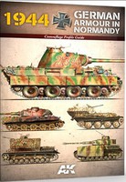 AK 1944 German Armour in Normandy Camouflage Profile Guide Book