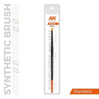 AK Flat 2 Synthetic Brush