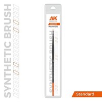 AK Round 3/0 Synthetic Brush