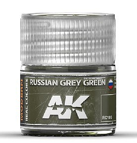 AK Russian Grey Green Acrylic Lacquer Paint 10ml Bottle Hobby and Model Paint #rc100