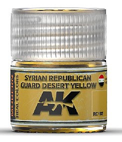 AK Syrian Republican Guard Desert Yellow Acrylic Lacquer 10ml Hobby and Model Paint #rc102