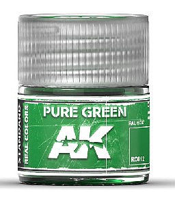 AK Pure Green Acrylic Lacquer Paint 10ml Bottle Hobby and Model Paint #rc12