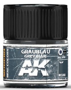 AK Grey Blue RAL5008 Acrylic Lacquer Paint 10ml Bottle Hobby and Model Paint #rc208