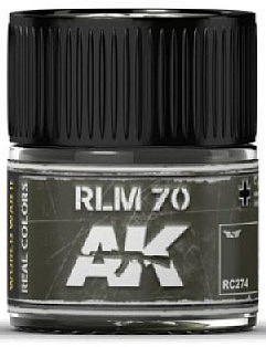 AK RLM70 Acrylic Lacquer Paint 10ml Bottle Hobby and Model Paint #rc274