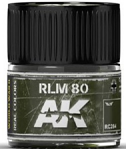 AK RLM80 Acrylic Lacquer Paint 10ml Bottle Hobby and Model Paint #rc284