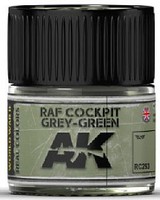 .RAF Cockpit Grey-Green Acrylic Lacquer Paint 10ml Bottle