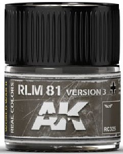 AK RLM81 Version 3 Acrylic Lacquer Paint 10ml Bottle Hobby and Model Paint #rc325
