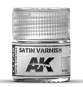 AK Satin Varnish Acrylic Lacquer Paint 10ml Bottle Hobby and Model Paint #rc501