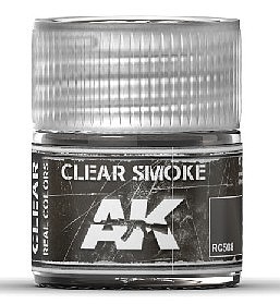 AK Clear Smoke Acrylic Lacquer Paint 10ml Bottle Hobby and Model Paint #rc508