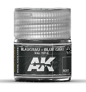 AK Blue Grey RAL7016 Acrylic Lacquer Paint 10ml Bottle Hobby and Model Paint #rc55