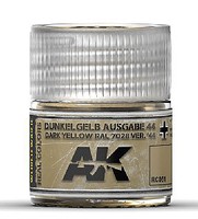 44 Dark Yellow RAL7028 Acrylic Lacquer Paint 10ml Bottle