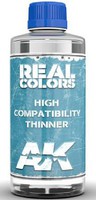 AK High Compatibility Thinner 400ml Bottle Hobby and Model Paint #rc702