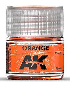 AK Orange Acrylic Lacquer Paint 10ml Bottle Hobby and Model Paint #rc9