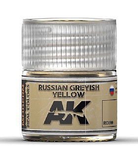 AK Russian Greyish Yellow Acrylic Lacquer Paint 10ml Bottle Hobby and Model Paint #rc99