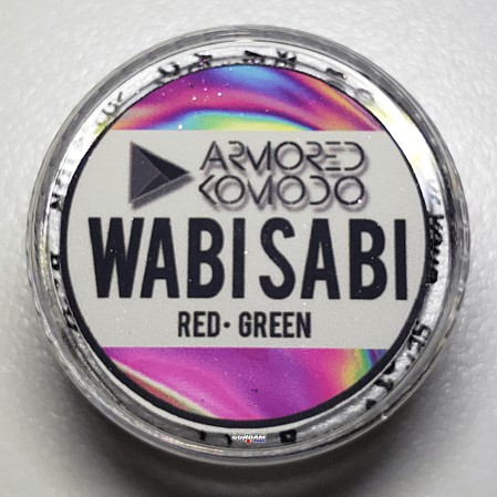 Armored-Komodo Ghost Chromaflair WabiSabi (Red-Green) Hobby and Model Paint Pigments #3003