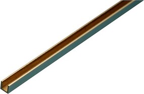 Albion Brass U Channel 4 x 4 x 4 mm 1pcs