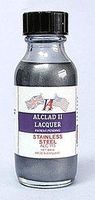 Alclad 1oz. Bottle Stainless Steel Lacquer Hobby and Model Lacquer Paint #115