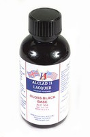 Alclad Alclad Gloss Black Base 2oz Hobby and Model Lacquer Paint #304
