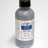 Alclad 4oz. Bottle Gloss Pale Grey Base Hobby and Model Lacquer Paint #315