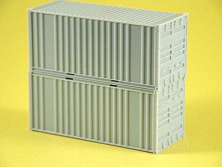 A-Line 20 Corrugated Containers with Logo panel HO Scale Model Railroad Freight Car #25510